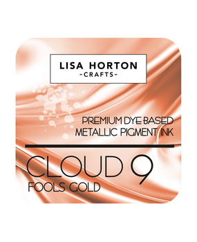 Lisa Horton Crafts Cloud 9 Metallic Ink Pad Fool Gold (LHCIP224)