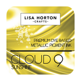 Lisa Horton Crafts Cloud 9 Metallic Ink Pad Sunshine (LHCIP216)