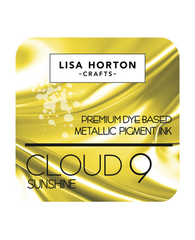 Lisa Horton Crafts Cloud 9 Metallic Ink Pad Sunshine (LHCIP216)