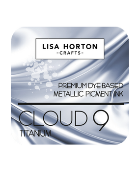 Lisa Horton Crafts Cloud 9 Metallic Ink Pad Titanium (LHCIP223)