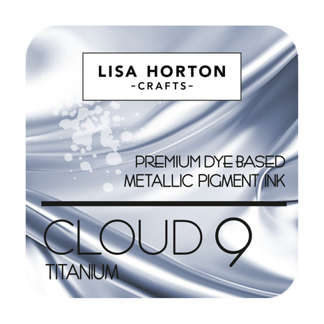 Lisa Horton Crafts Cloud 9 Metallic Ink Pad Titanium (LHCIP223)