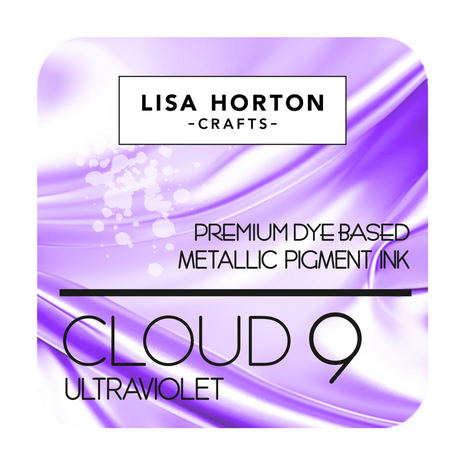 Lisa Horton Crafts Cloud 9 Metallic Ink Pad Ultraviolet (LHCIP219)
