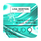 Lisa Horton Crafts Cloud 9 Metallic Ink Pad Verdigris (LHCIP221)