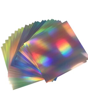 Lisa Horton Crafts Rainbow Satin Holographic 12x12 Inch Cardstock 300g (LHCPP058)