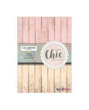 Lisa Horton Crafts Shabby Chic 5x7 Inch Premium Cardstock (48pcs) (LHCPP044)