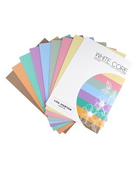 Lisa Horton Crafts White Core Spring Cardstock 250GSM (48pcs) (LHCPP048)