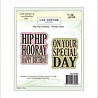 Lisa Horton Crafts Panel Pairs Stamps and Dies Hip Hip Hooray (LHCCD300)