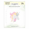 Lisa Horton Crafts Believe In Unicorns 6x6 Inch Layering Stencils (LHCAS237)