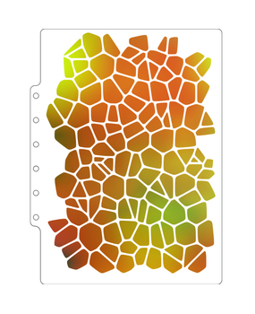 Lisa Horton Crafts Pebbles A5 Art Stencil (LHCAS195)