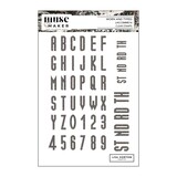 Lisa Horton Crafts Muse & Maker A5 Clear Stamp Set Worn and Typed (LHCCSMM016)