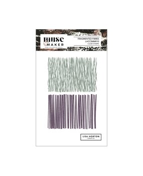 Lisa Horton Crafts Muse & Maker A6 Clear Stamp Set Fragmented Fibres (LHCCSMM010)