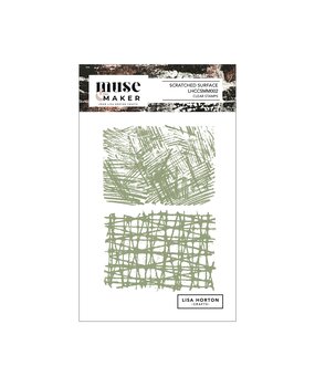 Lisa Horton Crafts Muse & Maker A6 Clear Stamp Set Scratched Surface (LHCCSMM002)