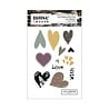 Lisa Horton Crafts Muse & Maker A6 Clear Stamp Set Shattered Affection (LHCCSMM012)