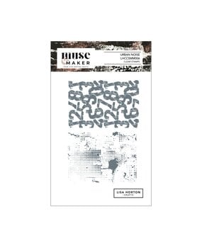 Lisa Horton Crafts Muse & Maker A6 Clear Stamp Set Urban Noise (LHCCSMM006)