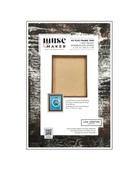 Lisa Horton Crafts Muse & Maker MDF A2 Plus Frame Tray (LHCSUMM003)