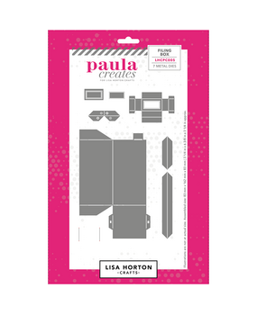 Lisa Horton Crafts Filing Box Die Set by Paula Creates (LHCPC005)