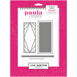 Lisa Horton Crafts Slimline Panels Die Set by Paula Creates (LHCPC009)