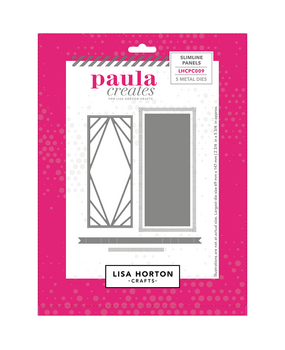 Lisa Horton Crafts Slimline Panels Die Set by Paula Creates (LHCPC009)