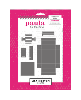 Lisa Horton Crafts Thrifty Box Die Set by Paula Creates (LHCPC003)
