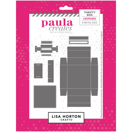 Lisa Horton Crafts Thrifty Box Die Set by Paula Creates (LHCPC003)