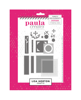 Lisa Horton Crafts Thrifty Box Elements Die Set by Paula Creates (LHCPC004)