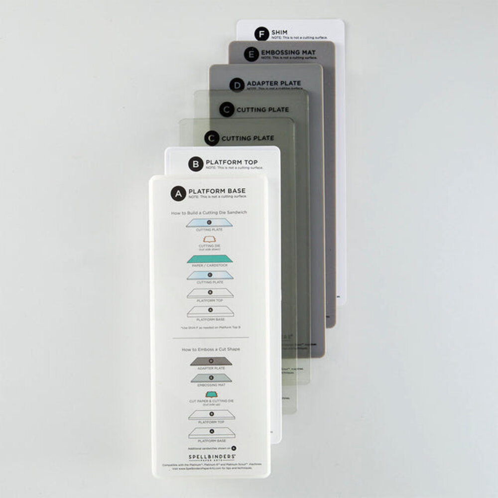 Spellbinders Platinum Scout Die Cutting & Embossing Machine - Simon Hurley Special Edition Black (PS-019)