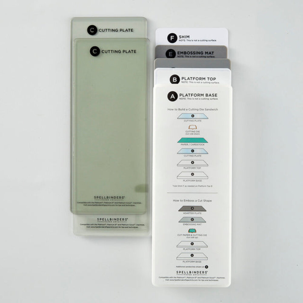 Spellbinders Platinum Scout Die Cutting & Embossing Machine - Simon Hurley Special Edition Black (PS-019)