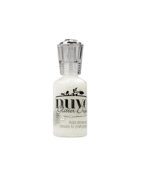 Nuvo Glitter Drops White Blizzard (758N)