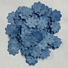 Reprint Paper Flowers Dusty Blue (100pcs) (FL014)