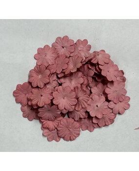 Reprint Paper Flowers Old Rose (100pcs) (FL015)