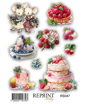 Reprint Summer Garden 10x16cm Stickers (RS047)