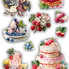 Reprint Summer Garden 10x16cm Stickers (RS047)