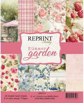 Reprint Summer Garden 6x6 Inch Paper Pack (RPP117)