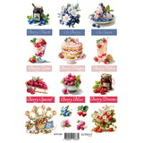 Reprint Summer Garden A4 Cutouts (KPA4122)