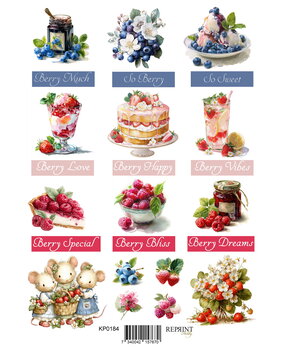 Reprint Summer Garden A4 Cutouts (KPA4122)