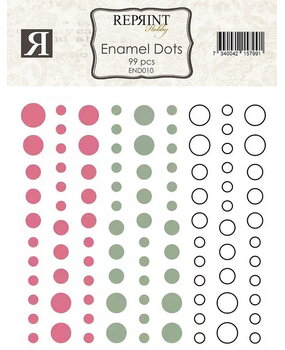 Reprint Summer Garden Enamel Dots (99pcs) (END010)