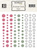 Summer Garden Enamel Dots (99pcs) (END010)