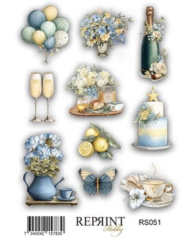 Reprint Summer Meadow 10x16cm Stickers (RS051)