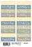 Summer Meadow 10x16cm Stickers Text (RS054)
