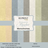 Reprint Summer Meadow 12x12 Inch Cardstock (REP023)