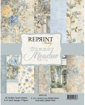 Reprint Summer Meadow 6x6 Inch Paper Pack (RPP118)