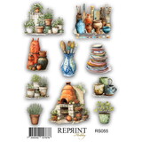 Reprint The Pottery 10x16cm Stickers (RS055)