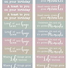 Reprint The Pottery 10x16cm Stickers Text (RS058)