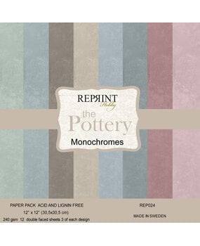 Reprint The Pottery 12x12 Inch Cardstock (REP024)