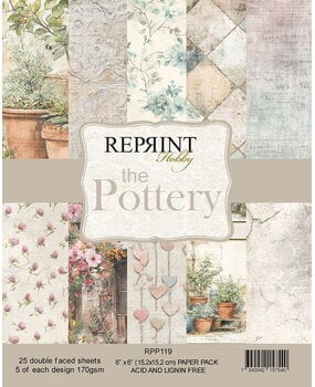 Reprint The Pottery 6x6 Inch Paper Pack (RPP119)