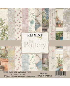 Reprint The Pottery 8x8 Inch Paper Pack (RPM080)