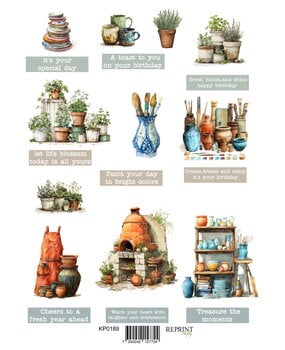 Reprint The Pottery A4 Cutouts (KPA4124)