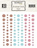 The Pottery Enamel Dots (99pcs) (END012)