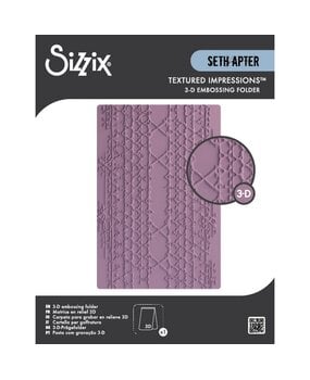 Sizzix 3D Textured Impressions Embossing Folder Magic Mesh by Seth Apter (667049)