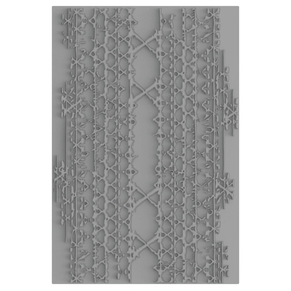 Sizzix 3D Textured Impressions Embossing Folder Magic Mesh by Seth Apter (667049)